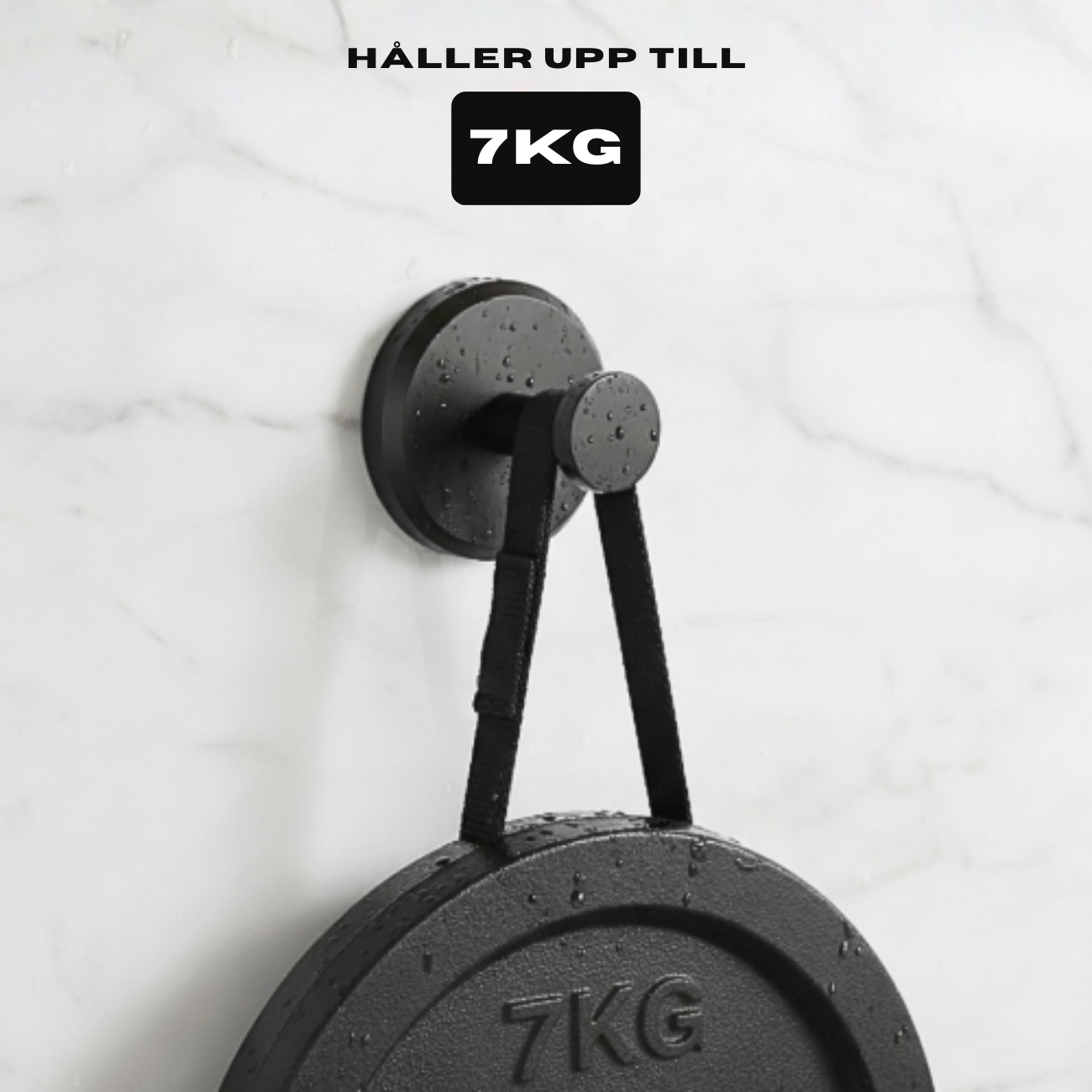 EasyFix™ Väggkrok – Rostfri sugkrok